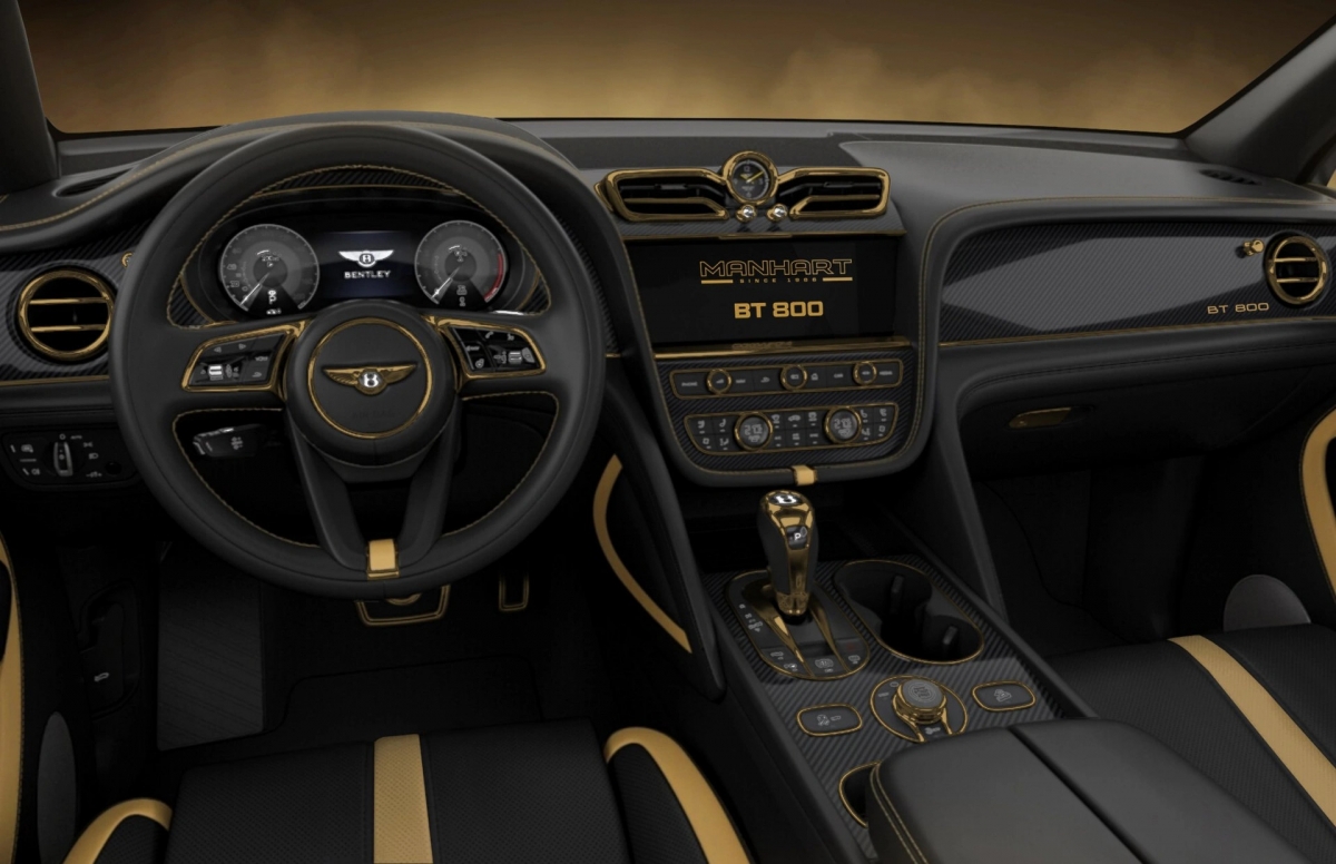 bentley bentayga duoc nang cap voi dong co 810 ma luc cua manhart hinh anh 3