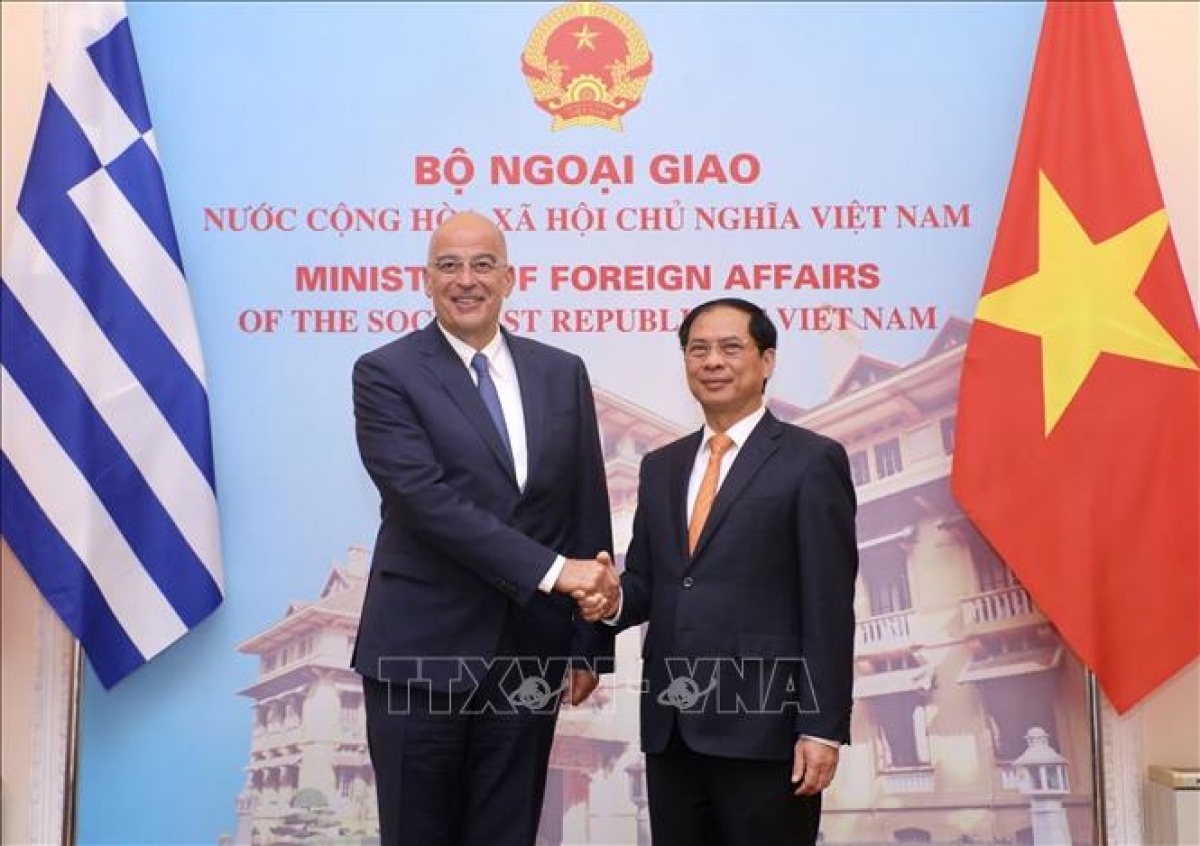 việt nam đề nghị hy lạp sớm ký kết hiệp định vận tải biển hình ảnh 1 viet nam de nghi hy lap som ky ket hiep dinh van tai bien hinh anh 1