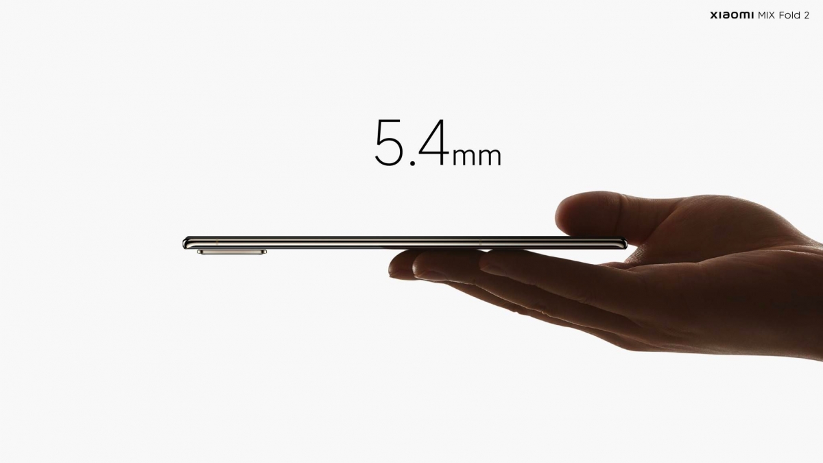 xiaomi gioi thieu smartphone man hinh gap mix fold 2, mong chi 5,4 mm hinh anh 8