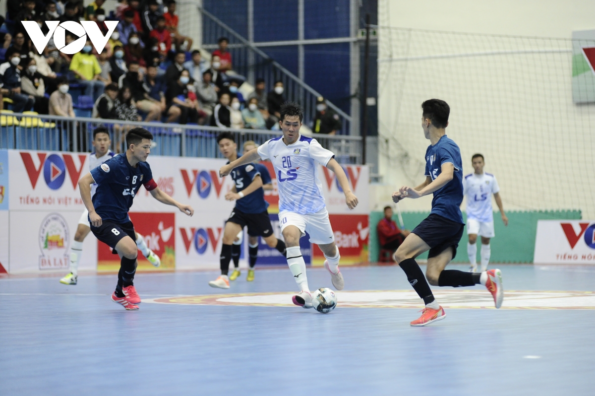 ket qua futsal hdbank vDqg 2022 thai son bac hoa kich tinh thai son nam hinh anh 2