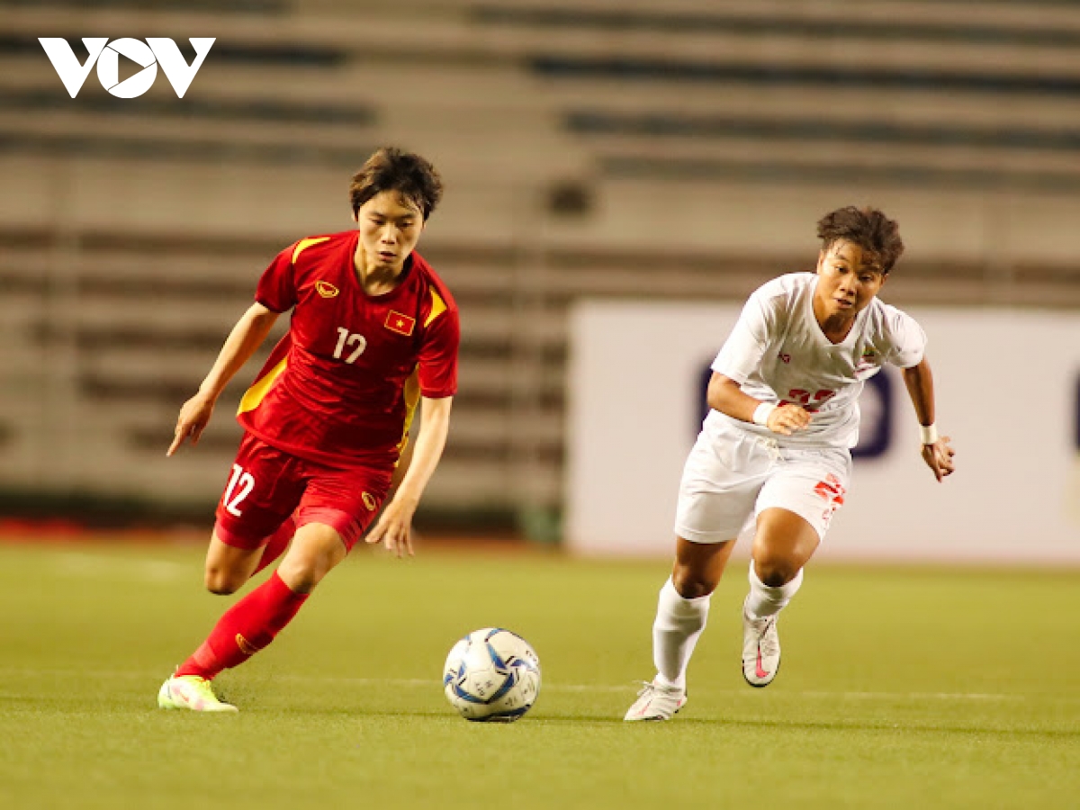 thang dam myanmar, Dt nu viet nam hen gap philippines o ban ket aff cup hinh anh 1