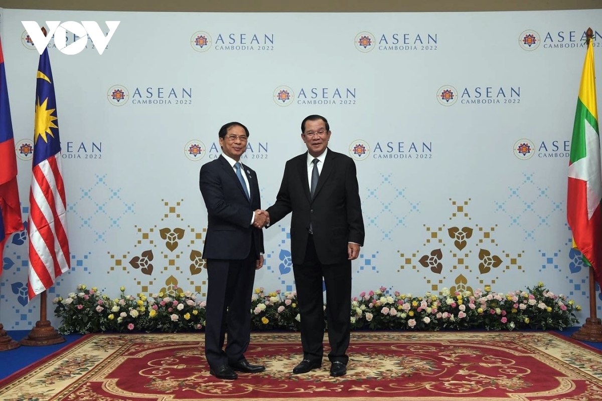 bo truong ngoai giao bui thanh son chao xa giao thu tuong hun sen hinh anh 1