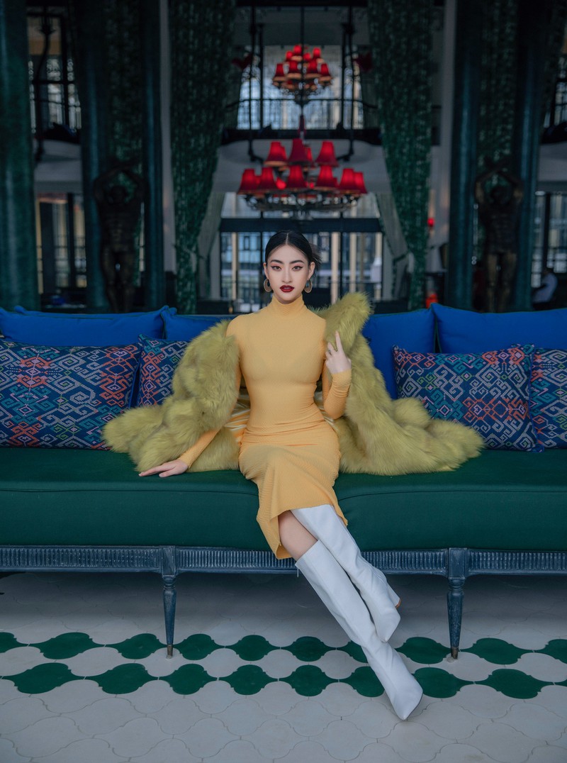 hoa hau luong thuy linh ngay cang lot xac sau 6 thang dang quang  hinh 3