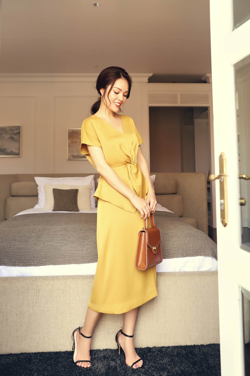 "me don than" duong cam lynh goi y mac dep khi xuong pho hinh 7