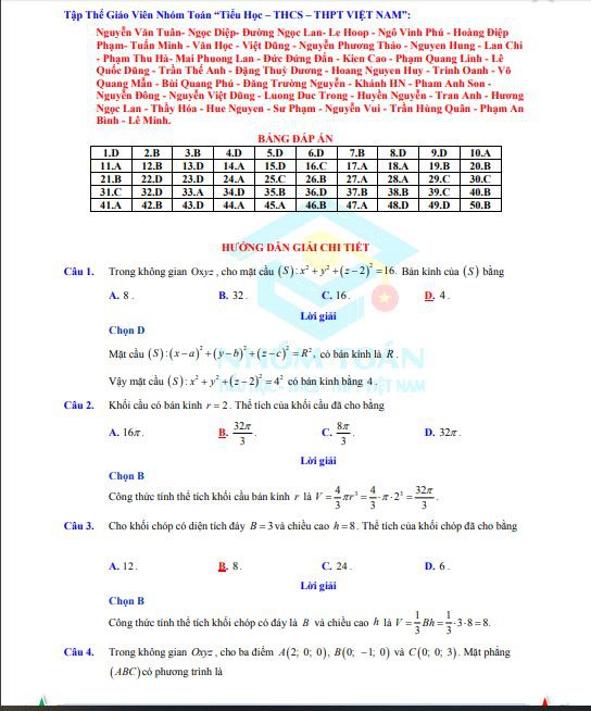 huong dan giai chi tiet mon toan tot nghiep thpt 2020 hinh 8
