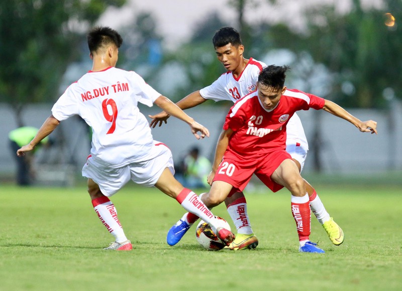 thang thuyet phuc u19 hagl i, u19 pvf gianh chuc vo dich u19 quoc gia hinh 1