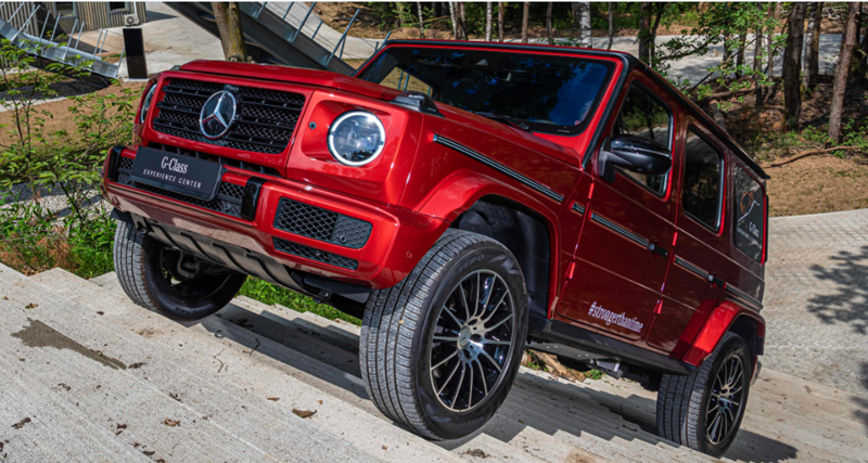 ra mat mercedes g-class phien ban "stronger than time" dac biet hinh 3