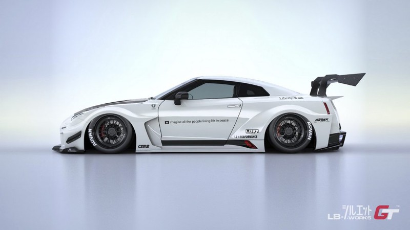 Gói Độ Liberty Walk Mới Cho Nissan Gt-R Có Giá Hơn 70.000 Usd