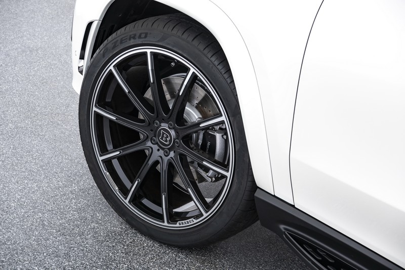 mercedes-benz gls 2020 "sac net" hon sau khi duoc do boi brabus hinh 2