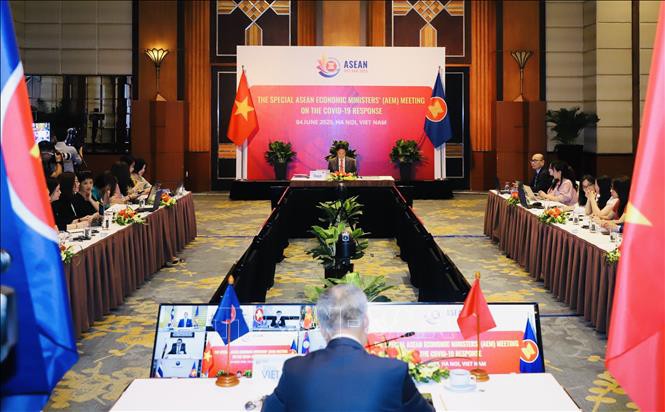 hop bao ket qua hoi nghi bo truong kinh te asean va asean +3 hinh 1