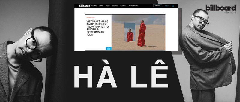ha le xuat hien tren chuyen trang am nhac uy tin billboard nuoc my hinh 2