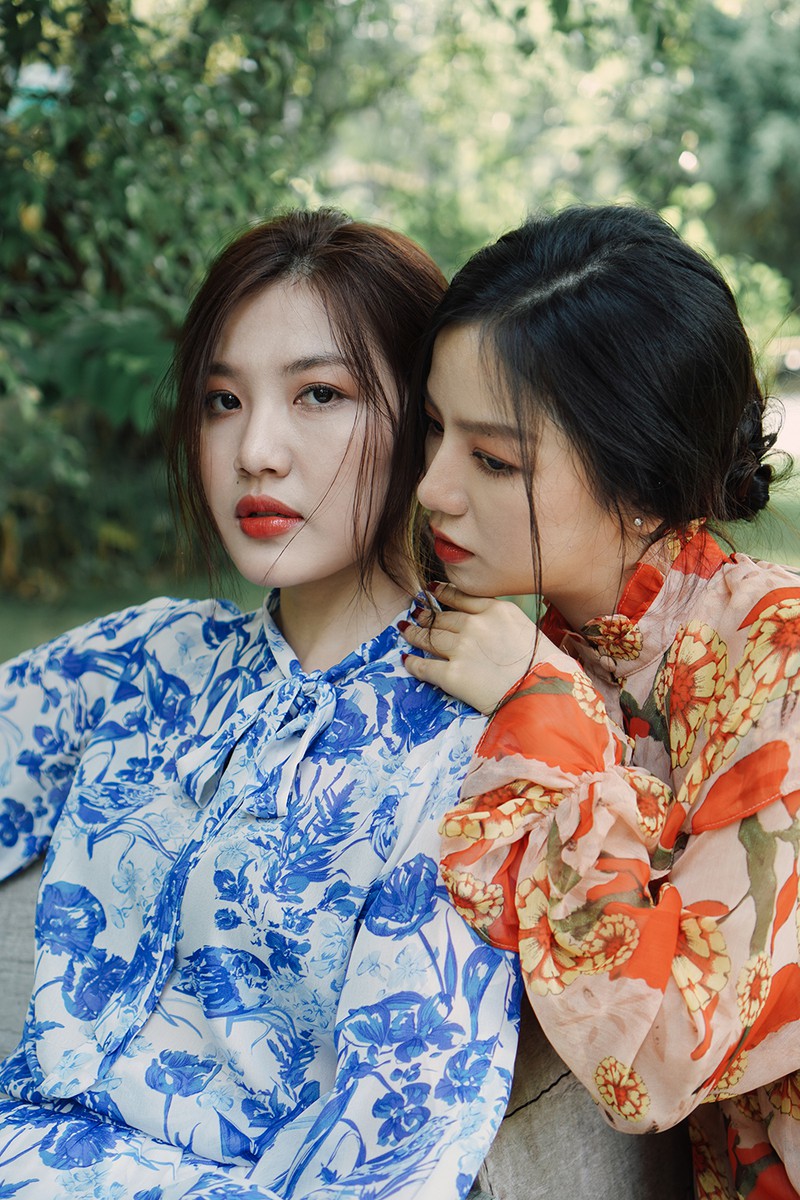 luong thanh va ha anh khoe vai tran non na trong bo anh moi hinh 5