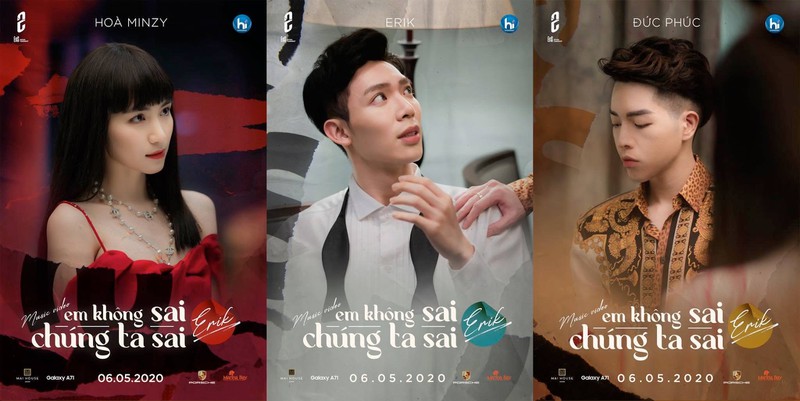 hoa hau tieu vy gay bat ngo khi xuat hien trong mv cua erik hinh 1