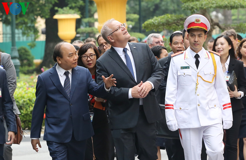 thu tuong nguyen xuan phuc don va hoi dam voi thu tuong australia hinh 4