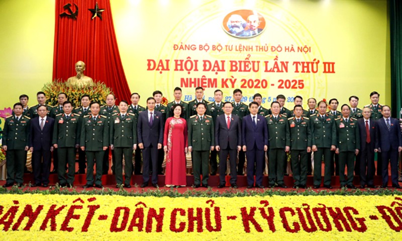 dai hoi dang bo bo tu lenh thu do ha noi nhiem ky 2020-2025 hinh 1