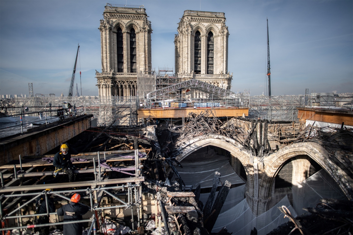 Kiến trúc độc đáo của Nhà thờ Đức Bà Paris  Sài Gòn Tiếp Thị