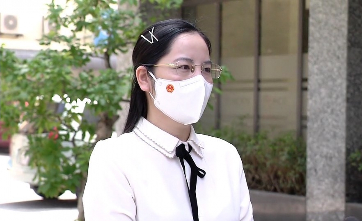 Bà Trần Minh Huyền, Vụ trưởng vụ Công tác học sinh, sinh viên (Tổng cục Giáo dục nghề nghiệp, Bộ LĐ-TB&XH)