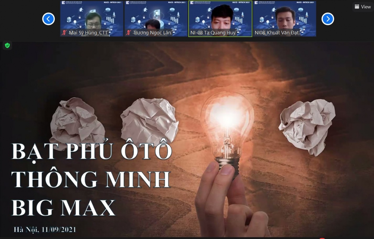 Nuce – InTech năm 2021 được tổ chức theo hình thức trực tuyến