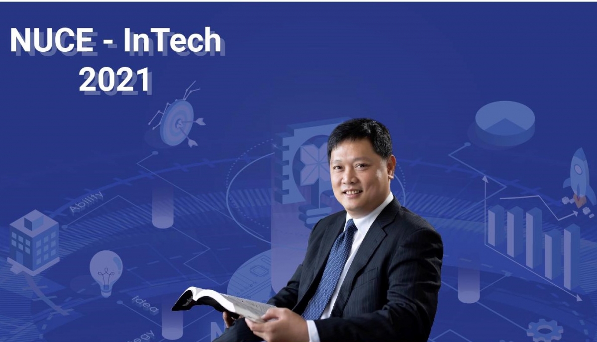 Ông Phan Hữu Duy Quốc (Phó Tổng Giám đốc Công ty Cổ phần xây dựng Conteccons) ngồi ghế Ban giám khảo Nuce – InTech 2021