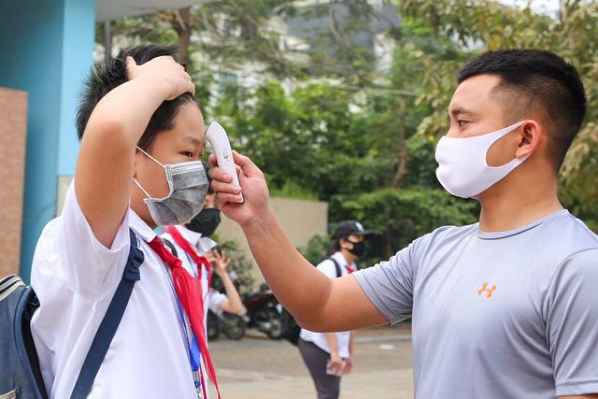 Bộ GD-ĐT đề nghị, đối với các địa bàn được xác định dịch ở cấp độ 1 và cấp độ 2 tổ chức dạy học trực tiếp. (ảnh: Minh họa)