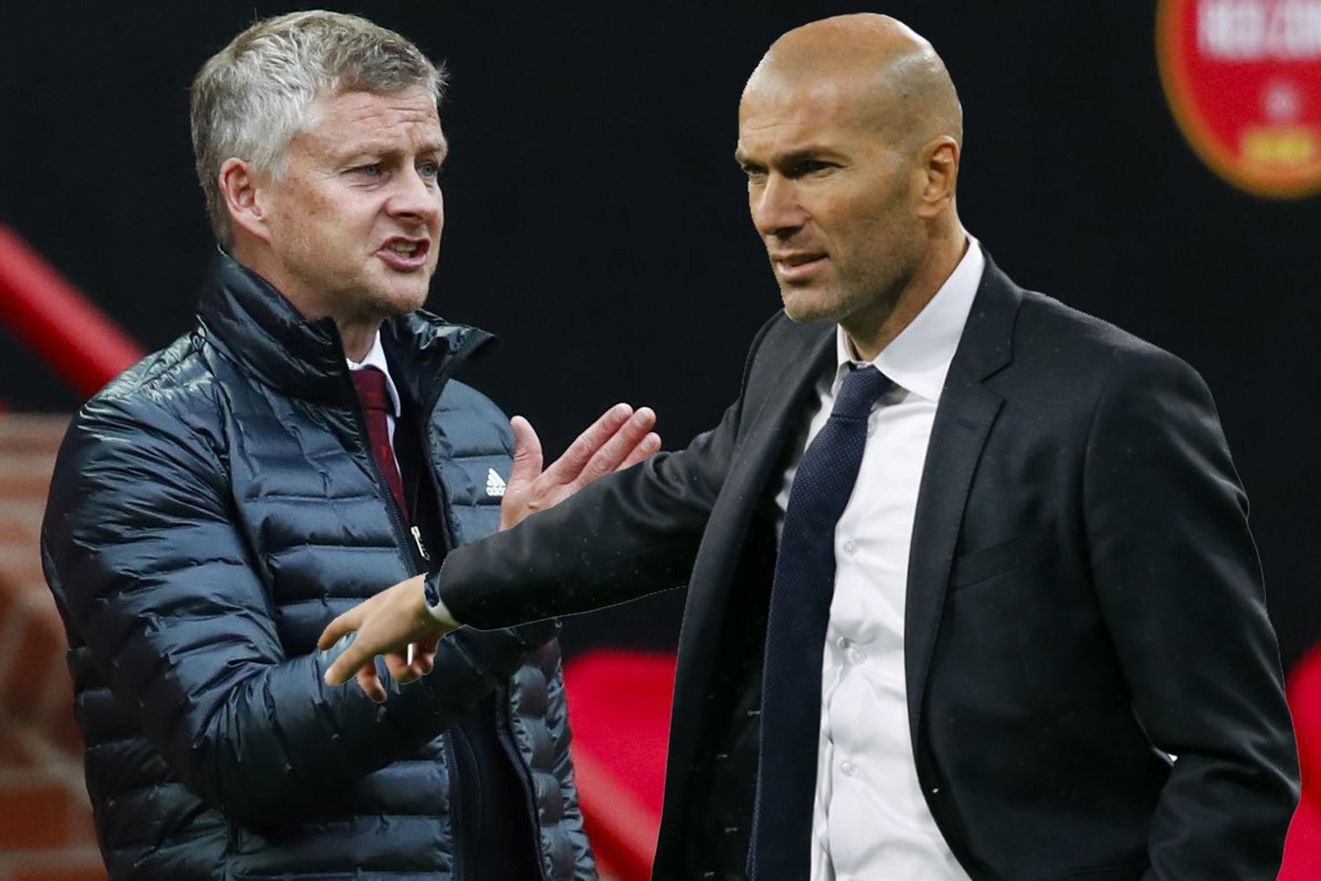 Man United đang nhắm đến Zinedine Zidane trong trường hợp đội bóng này phế truất Solskjaer (Ảnh Internet)