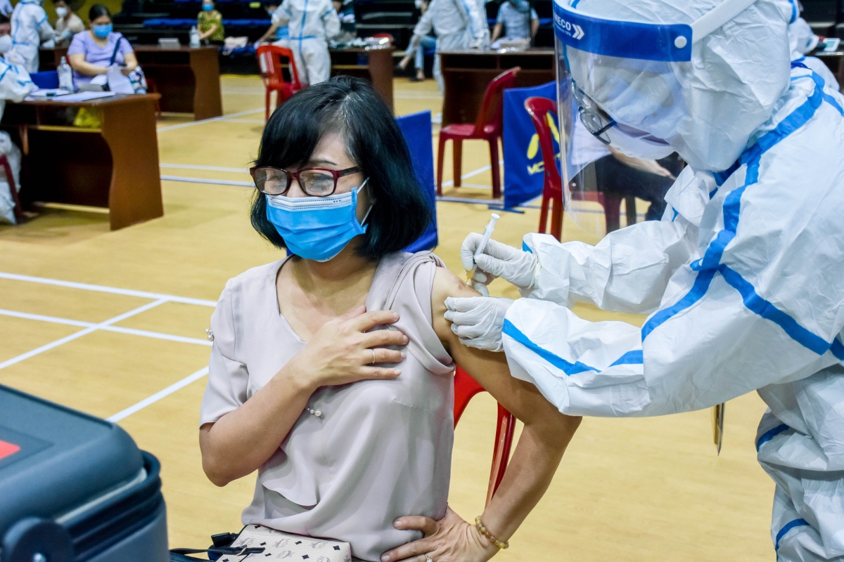 Hơn 75 % người trên 18 tuổi ở Đà Nẵng đã đã được tiêm đủ hai mũi vaccine phòng Covid-19