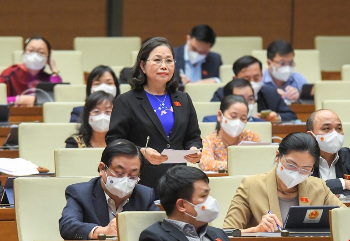 Đại biểu Nguyễn Thị Yến - Đoàn ĐBQH tỉnh Bà Rịa - Vũng Tàu 
