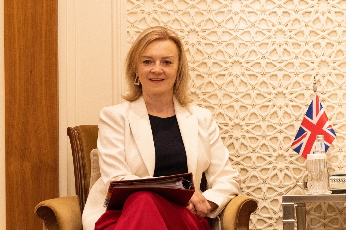 Bộ trưởng ngoại giao Vương quốc Anh Elizabeth Truss ( Internet)