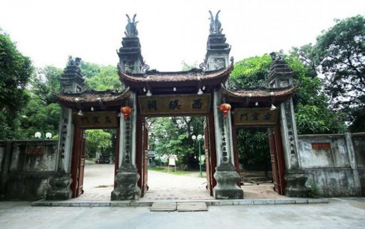 Đền Voi Phục thuộc Thăng Long tứ trấn
