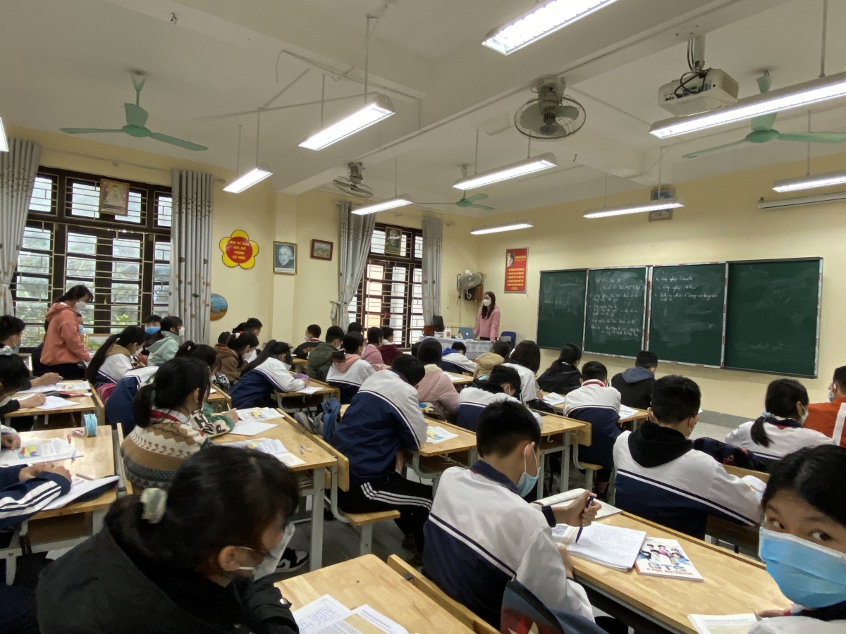Nhiều trường cho biết sẽ củng cố kiến thức cho học sinh khi đi học trực tiếp trở lại