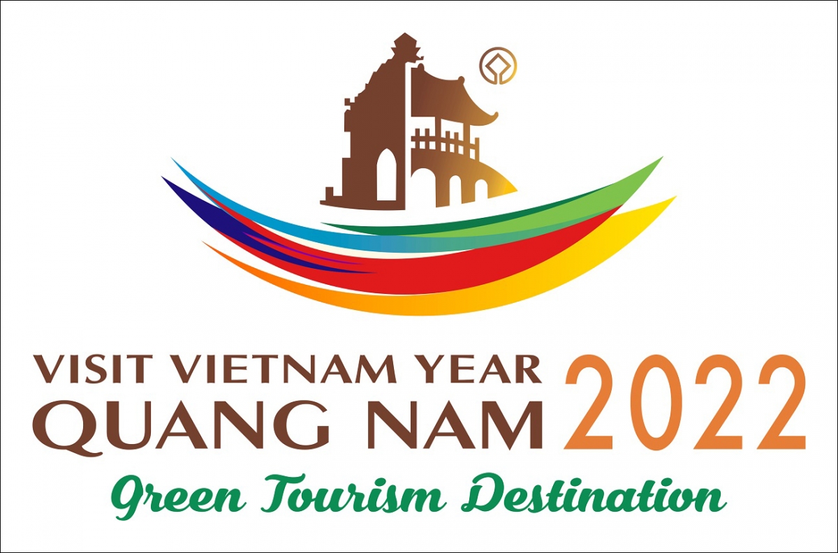 Logo tiếng Anh của Năm Du lịch quốc gia 2022
 