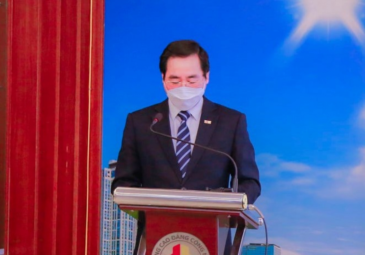 Ông Nguyễn Đức Lưu (Hiệu trưởng Trường Cao đẳng Công nghiệp Bắc Ninh)