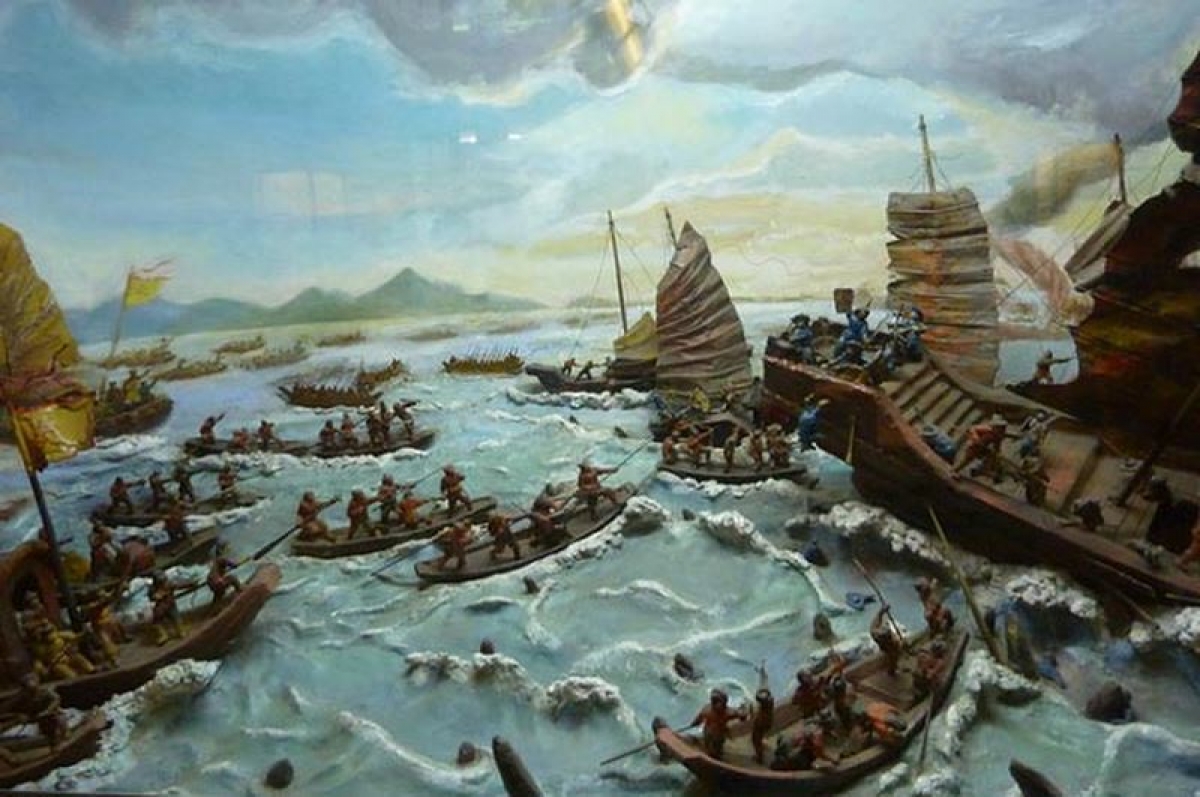 Tàu chiến của quân Tây Sơn. Ảnh: Internet