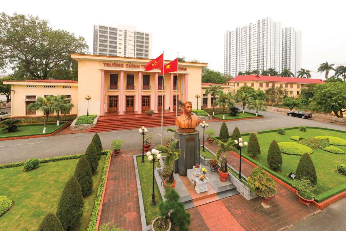 Trường Chính trị Hải Phòng- một trong những ngôi trường mang tên đồng chí Tô Hiệu 
Ảnh: Cổng thông tin điện tử TP. Hải Phòng