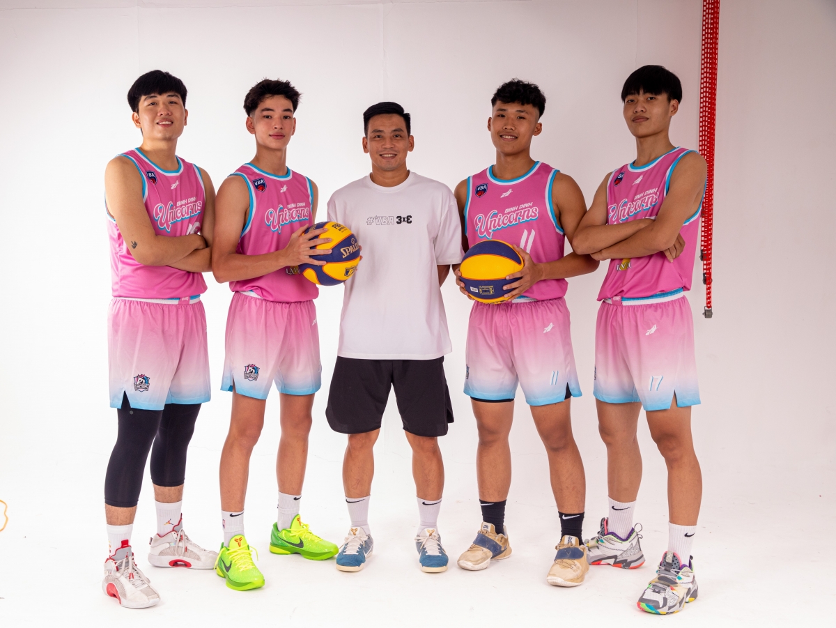 CLB Binh Dinh Unicorns tham gia VBA năm đầu tiên với vai trò khách mời