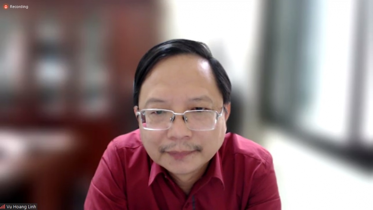 PGS.TSKH. Vũ Hoàng Linh - Hiệu trưởng Trường ĐH Khoa học Tự nhiên
(ĐHQG Hà Nội)