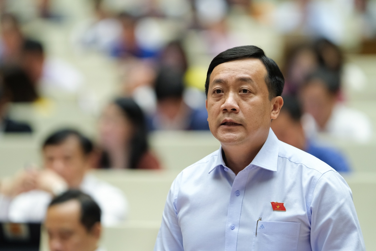                      Đại biểu Hà Phước Thắng ( TP. Hồ Chí Minh)                             Ảnh: quochoi.vn