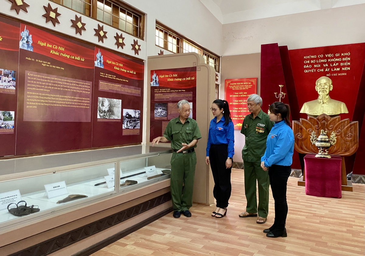 Nơi đây hiện cũng đang lưu giữ nhiều hiện vật của anh hùng liệt sỹ thanh niên xung phong năm xưa