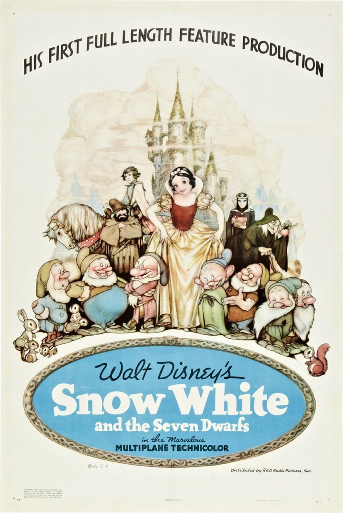 Snow White and the Seven Dwarfs - Bạch tuyết và bảy chú lùn (1937)