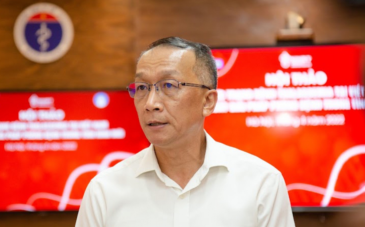 TS.BS Bạch Quốc Khánh- Viện trưởng Viện Huyết học - Truyền máu Trung ương
