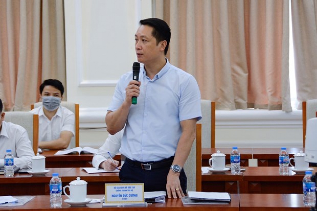 Ông Nguyễn Đức Cường, Chánh thanh tra Bộ GD&ĐT