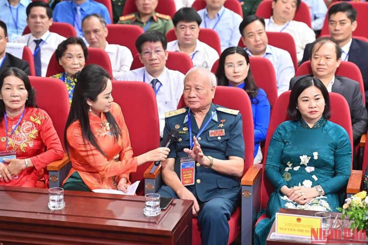 Trung tướng, Anh hùng Lực lượng vũ trang nhân dân Nguyễn Văn Phiệt, thương binh thương tật 47%, giao lưu tại chương trình 
