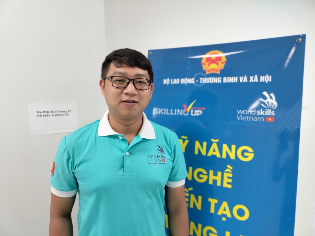 Đại sứ Kỹ năng nghề năm 2022 Nguyễn Tuấn Anh