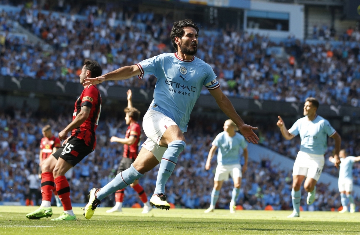 Gundogan ghi bàn mở tỷ số trận đấu