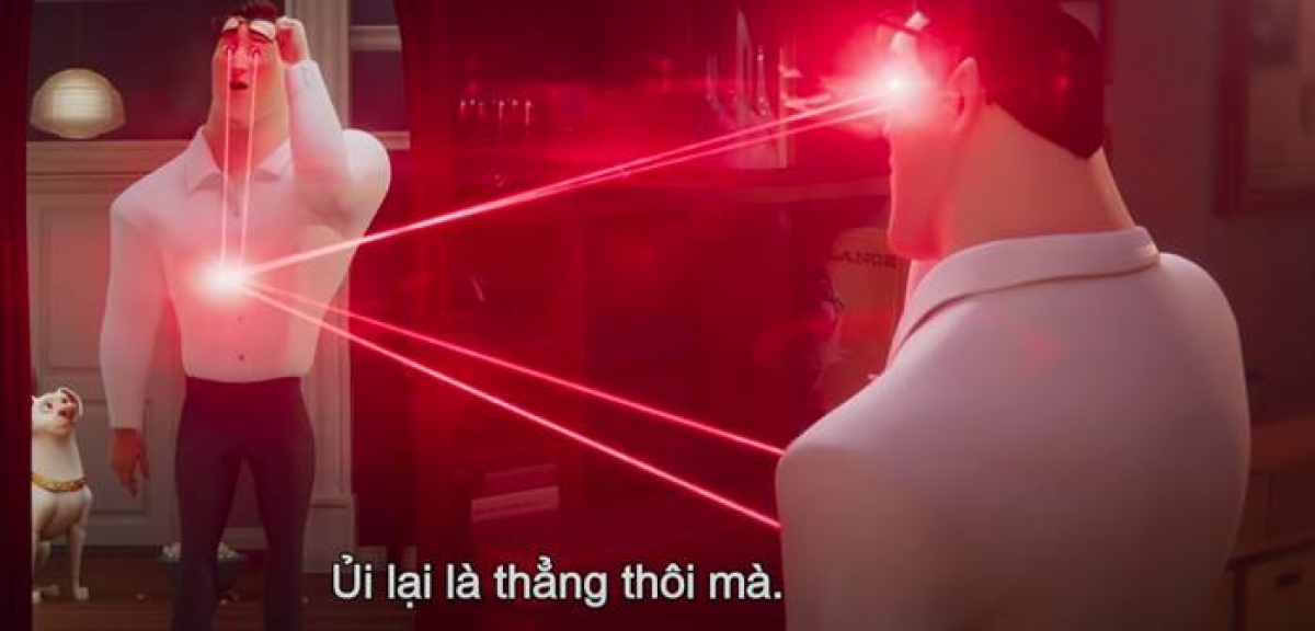 Câu thoại của Superman cho thấy, DC không từ bỏ cơ hội nào để cạnh khóe hãng phim đối thủ Marvel