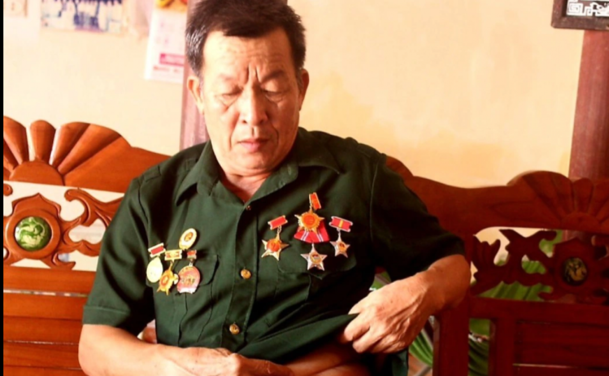 Ông Thành không chỉ bị vết thương chiến tranh gặm nhấm mà còn mang nỗi đau tinh thần suốt cuộc đời.