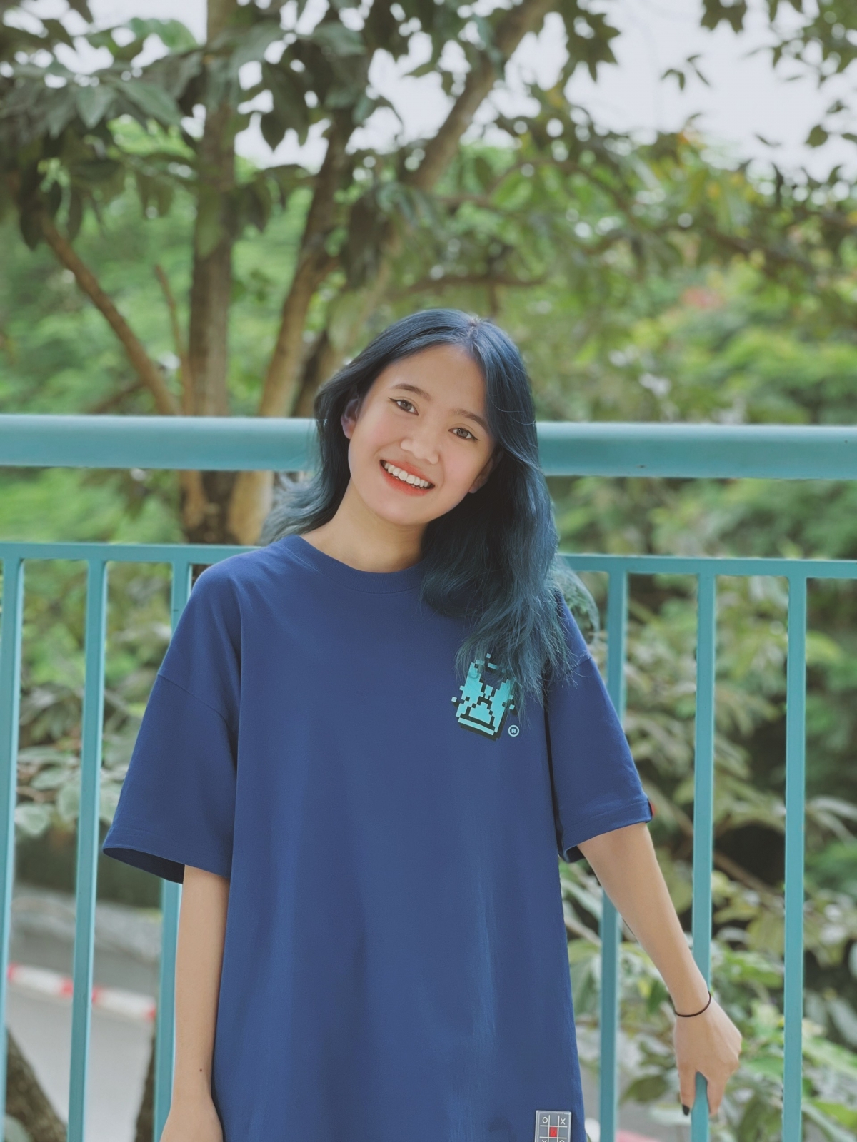 Bạn Lục Thương Thương, sinh viên Trường ĐH Kinh tế Quốc dân