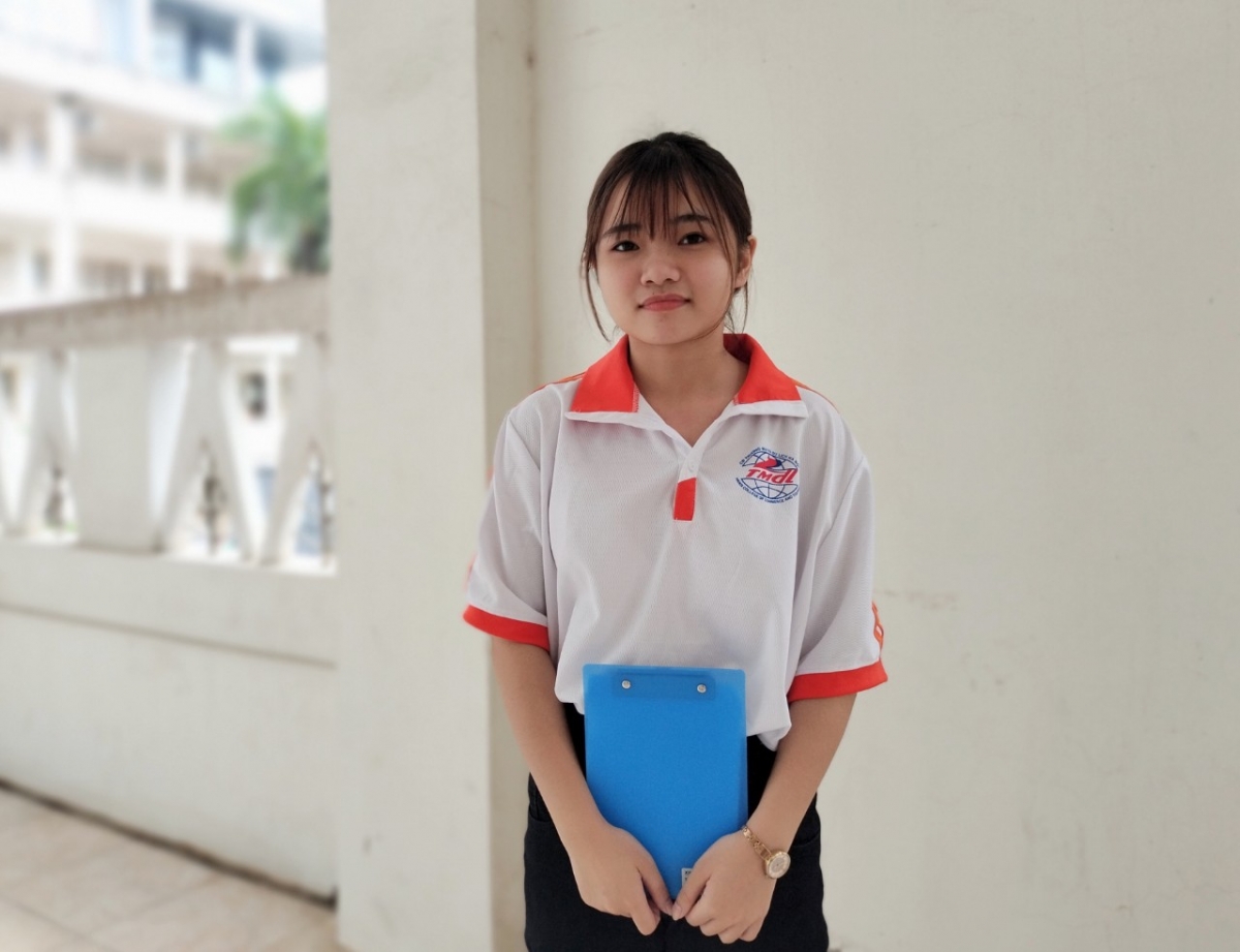 Lê Thị Ngọc Diệp, Sinh viên trường Cao đẳng Thương mại và Du lịch Hà Nội