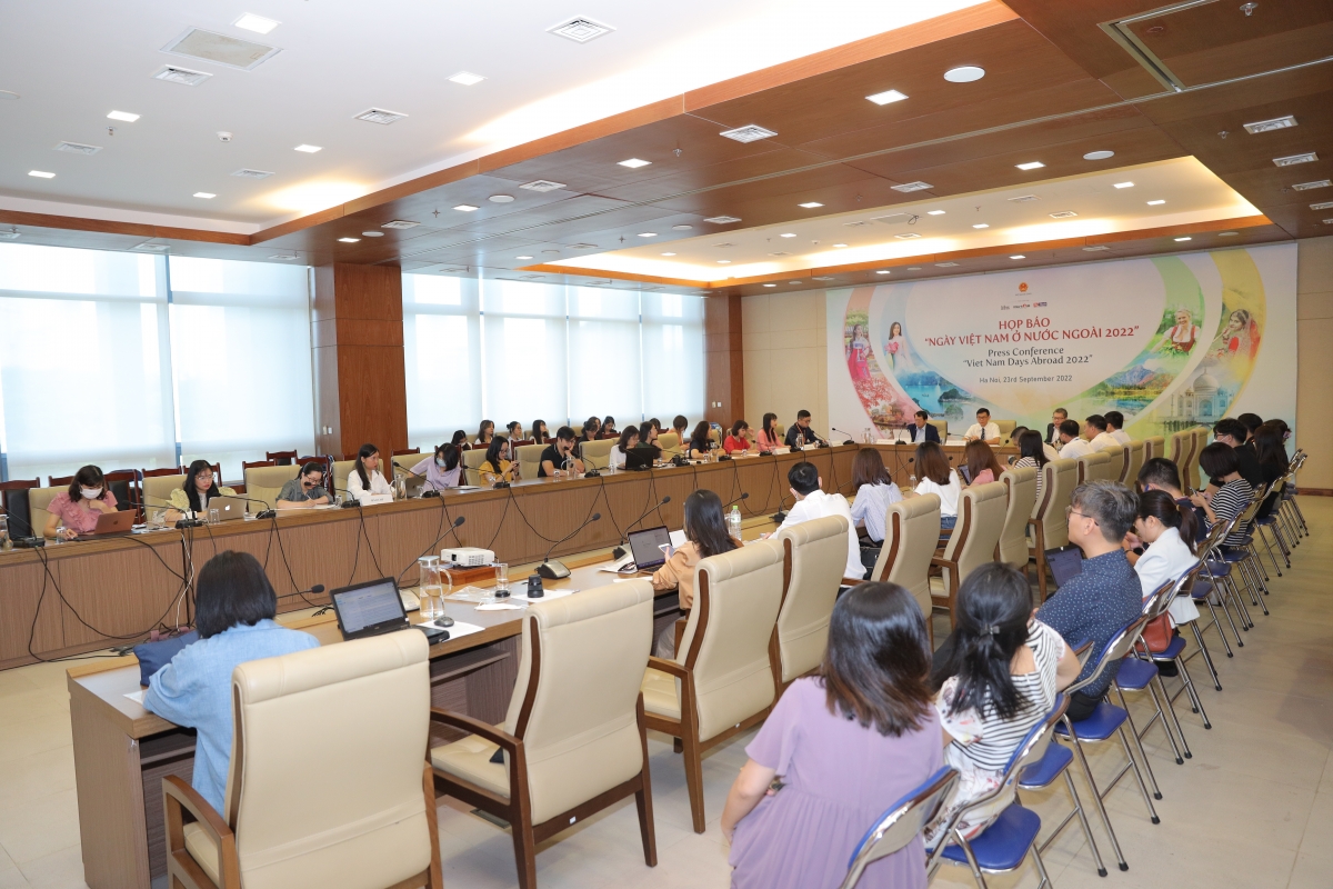 Toàn cảnh họp báo Ngày Việt nam ở nước ngoài năm 2022
 