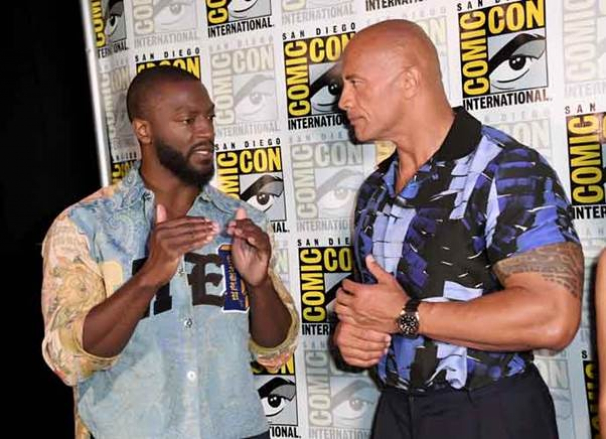 Aldis Hodge xem The Rock như thần tượng